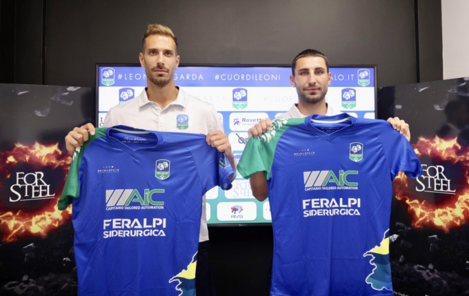 Cernigoi e Pittarello, il benvenuto ai due nuovi attaccanti della Feralpisalò