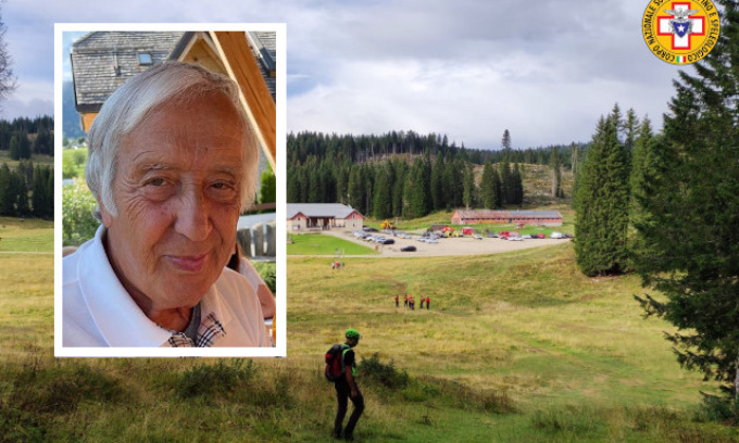 Ritrovato l’82enne bresciano Franco Vicini Chilovi, sta bene