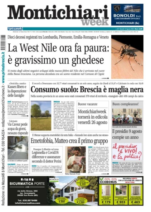 MontichiariWeek è in edicola