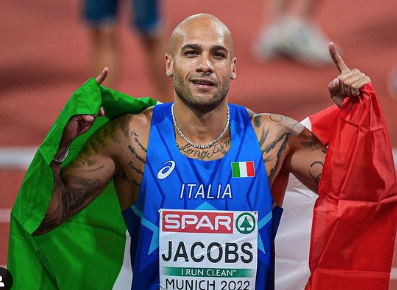 Marcell Jacobs strepitoso, il campione gardesano conquista l’ europeo dei 100 metri