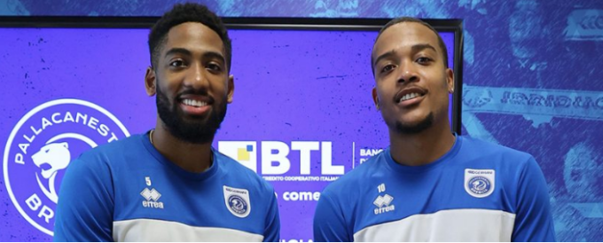 Germani Brescia: il benvenuto a Troy Caupain e CJ Massinburg