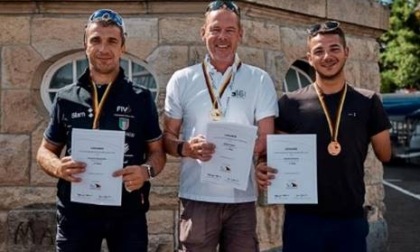 Antonio Squizzato medaglia d'argento al Campionato Tedesco 2.4 mR