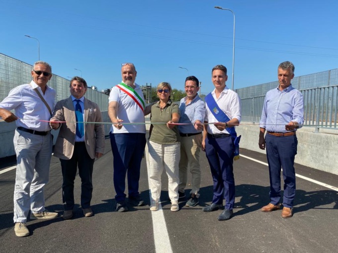 Inaugurato il sottopasso della linea ferroviaria Milano- Venezia a Rezzato
