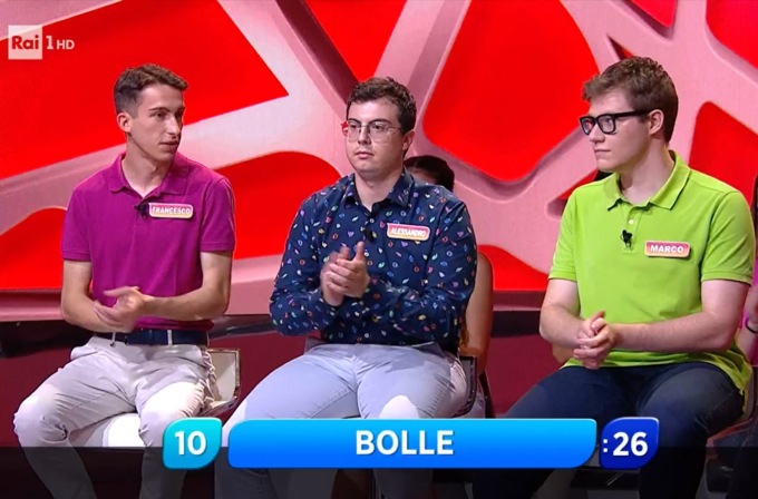 Tre giovani rovatesi protagonisti a Reazione a catena