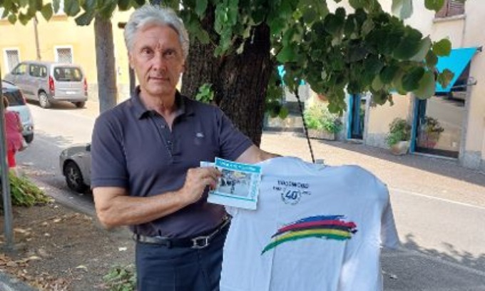 Giuseppe Saronni in sella il 4 settembre per i 40 anni dalla vittoria mondiale