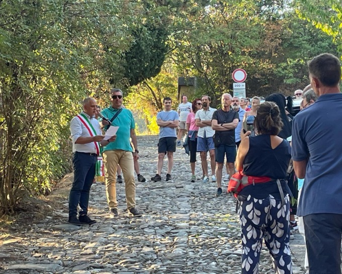 Un albero per ricordare Valentino Simonini, instancabile volontario