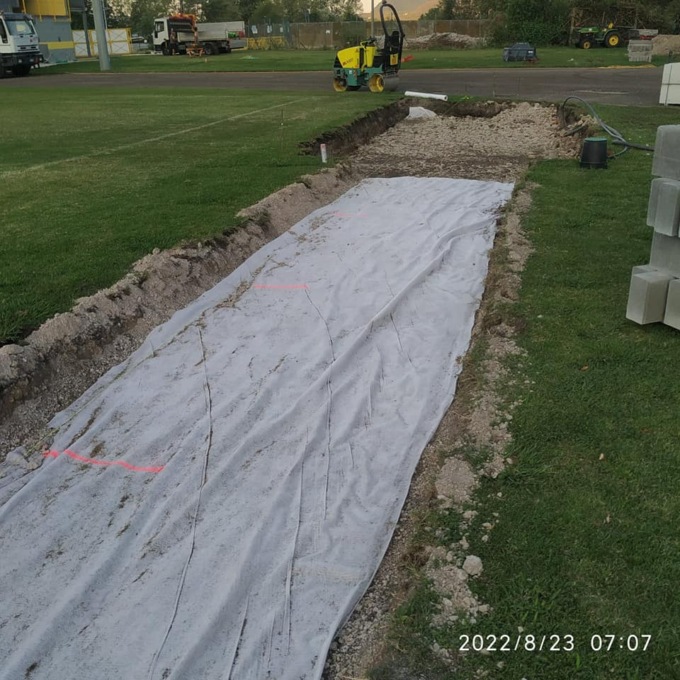 Stadio di Iseo a nuovo: lavori alle piste di atletica e salto in lungo