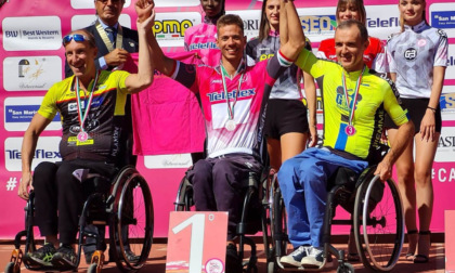 Active Team La Leonessa, tre maglie rosa al Giro d'Italia di handbike 2022