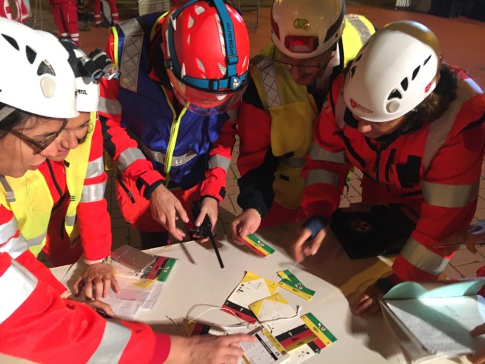 Il Corpo Italiano di Soccorso dell’Ordine di Malta a Montisola per testare la macchina dei soccorsi