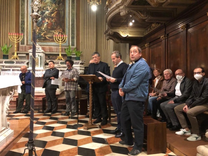 Don Fabio Corazzina, la preghiera della riconciliazione