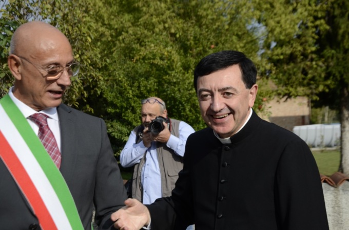 Milzano accoglie don Giancarlo Zavaglio