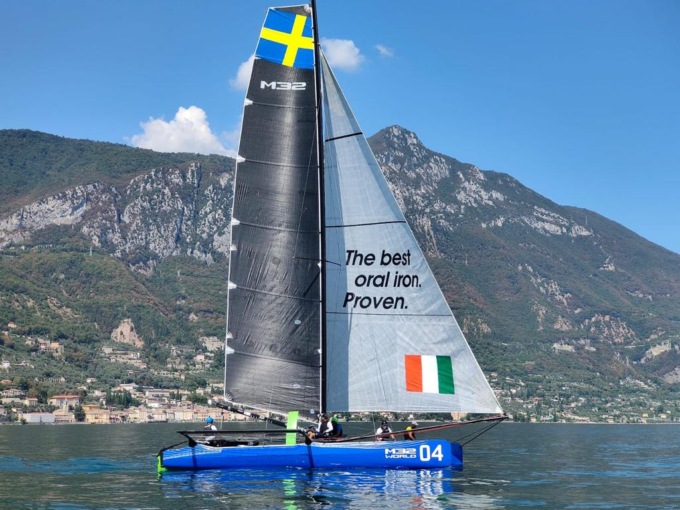 Centomiglia 2022, la conquista da parte del Catamarano M32 Bestia Blu