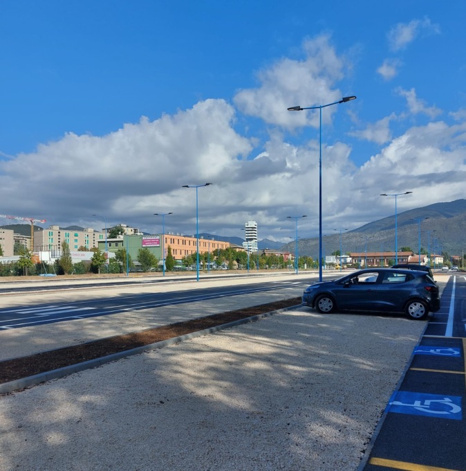 Parcheggio stadio, terminati i lavori di riqualificazione