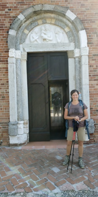 Cammino di Santa Giulia, il primo pellegrino è un pastore protestante svizzero