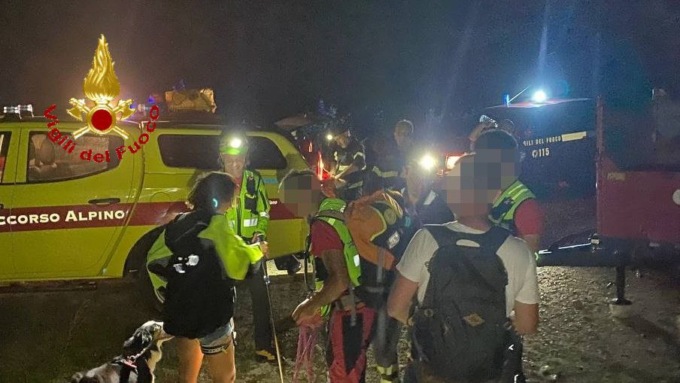 Due escursionisti e il cane dispersi, l’intervento in serata