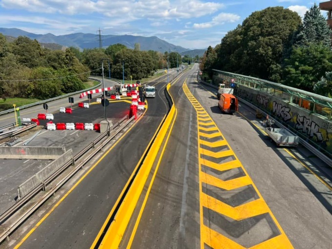 Riapre il ponte di via Volturno: i dettagli