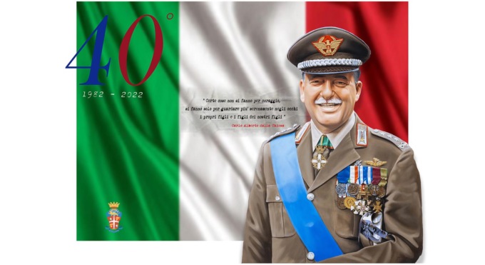 40esimo dell’uccisione di Carlo Alberto dalla Chiesa: anche le caserme di Brescia celebrano la ricorrenza