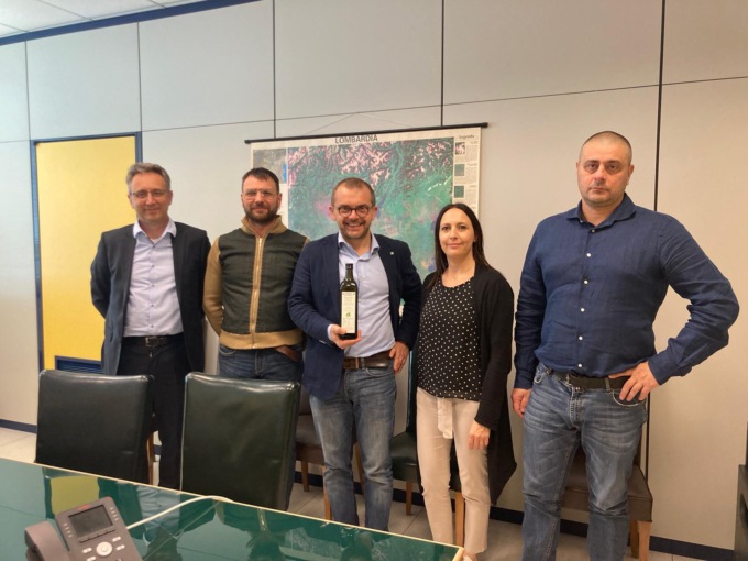 L’assessore Rolfi sul Garda incontra una delegazione di frantoiani