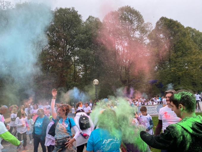 Sport e solidarietà in pista con la Du pass per Ciare e la Color Life
