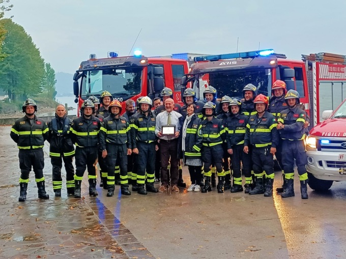Il pompiere Livio Galli “appende il casco” dopo oltre 40 anni di onorato servizio