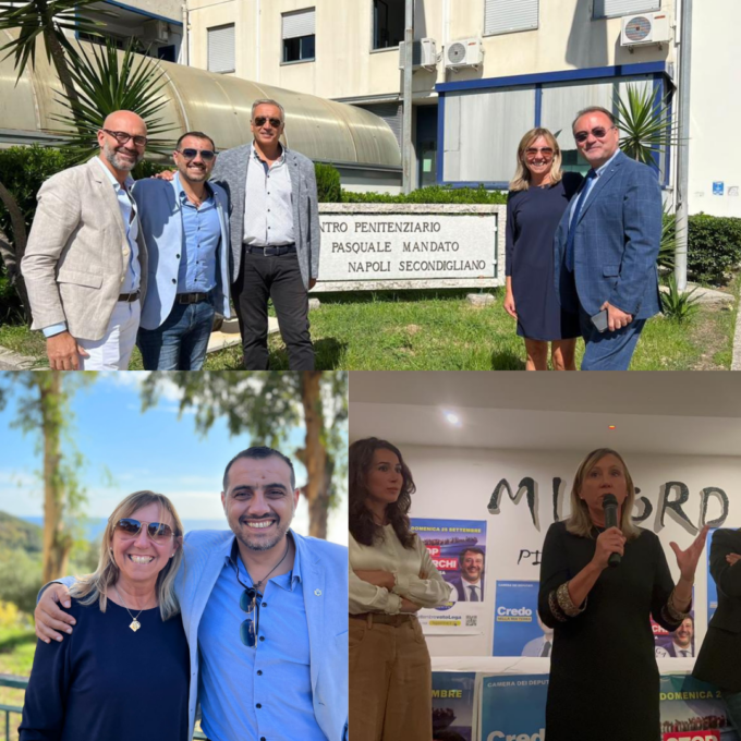 L’europarlamentare salodiana Zambelli in visita nelle carceri campane