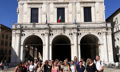 Studenti Erasmus accolti a Palazzo Loggia