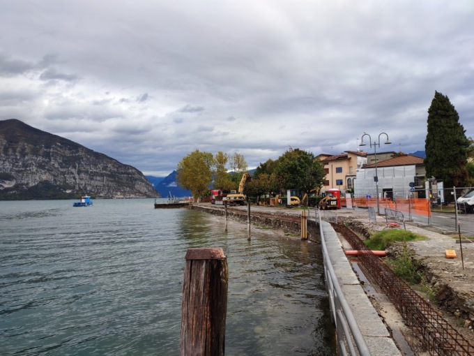 Quando finiranno i lavori sul lungolago?
