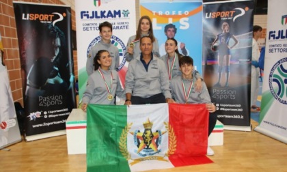 Trofeo Lis di karate Juniores e U21: quattro ori per Forza e Costanza