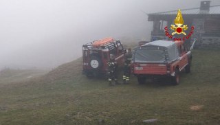 Cacciatore disorientato, intervengono i Vigili del Fuoco