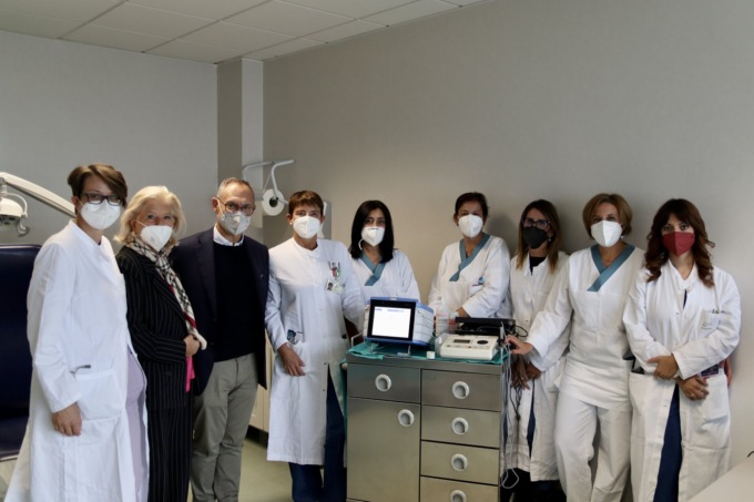 Ossimetro per la cura del piede diabetico agli Spedali Civili di Brescia