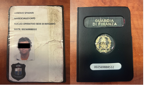 Circolava con un falso tesserino della Guardia di Finanza, arrestato