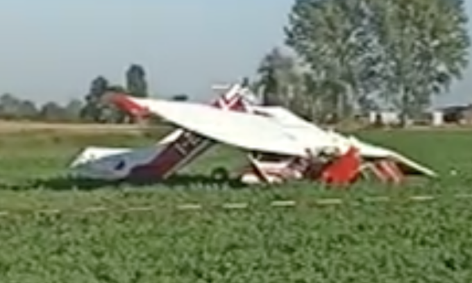 Precipita ultraleggero, muore una donna di 34 anni