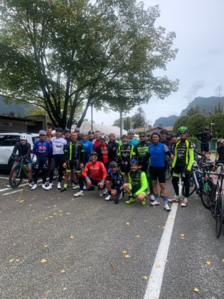 Sonny Colbrelli, vera “star” alla pedalata benefica con le “Bestie da Pedale”