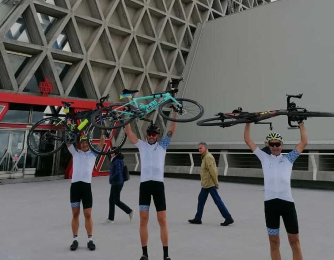 Un’impresa in bicicletta nel nome di Nicolas