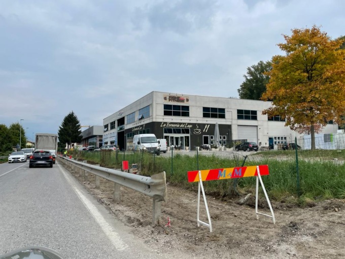 Statale più sicura per i pedoni con il nuovo tratto di marciapiede