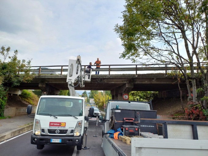 Restringimento della carreggiata dopo il sinistro