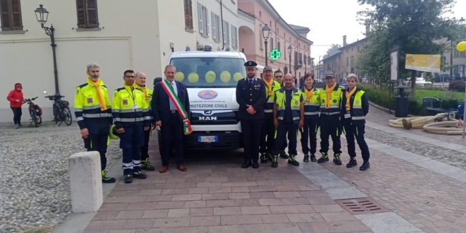 Un nuovo mezzo per la Protezione civile di Coccaglio