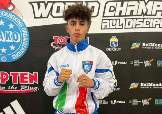 Mondiali di kickboxing, il sogno di Boustin si ferma ai quarti