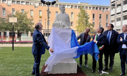 Tagli del nastro a Brescia: inaugurate la statua di Don Luigi Sturzo e le opere dedicate a Borgo Trento