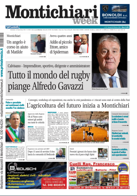 MontichiariWeek è in edicola