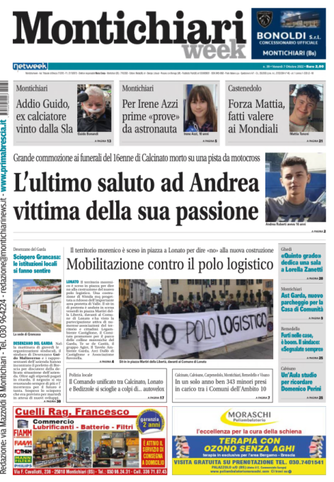 MontichiariWeek è in edicola