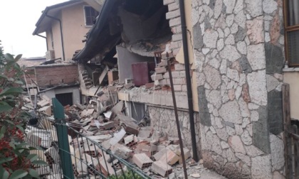 Crolla un'abitazione a Bagnolo Mella a seguito di un'esplosione