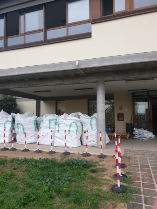 Scuola primaria di Cellatica, dopo l’incendio al via i lavori