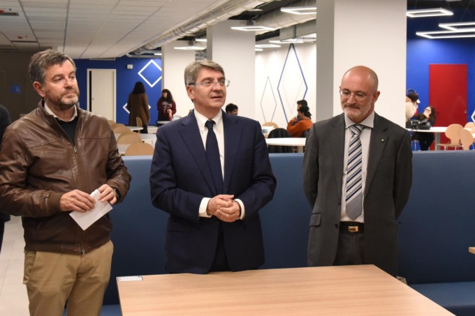 Mensa di UniBs, il taglio del nastro