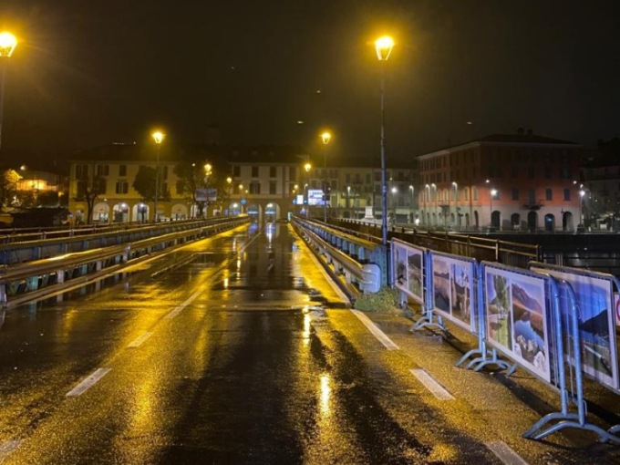 Ponte di Paratico chiuso ancora per una notte (meteo permettendo)