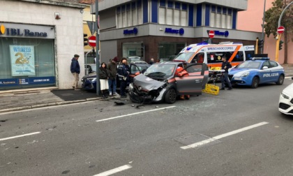 Scontro tra veicoli: soccorsi in azione a Brescia
