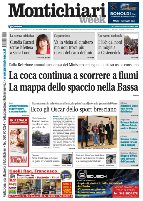 MontichiariWeek è in edicola