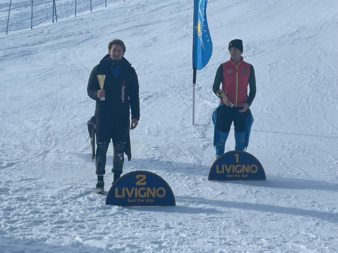 NJR Livigno, la Fisi brilla con Alberto Claudani