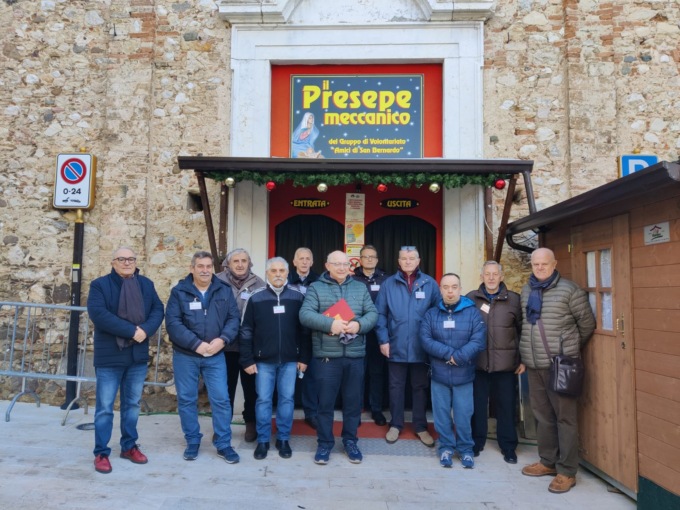 Ha riaperto il presepe meccanico degli Amici di San Bernardo