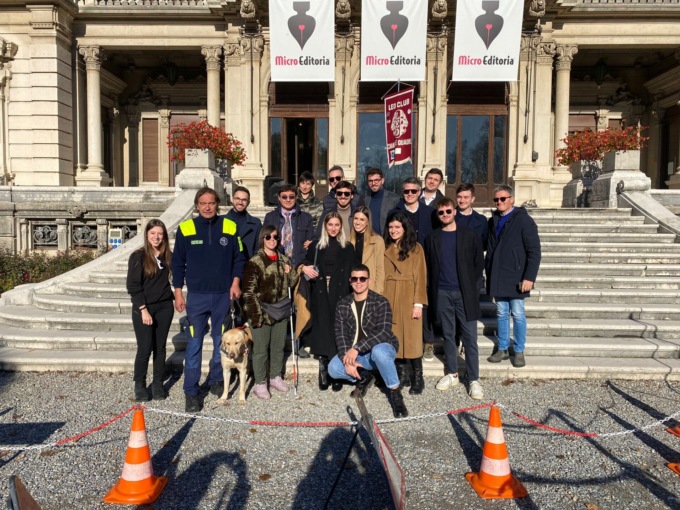 Il Leo Club ha donato un cane guida a una non vedente